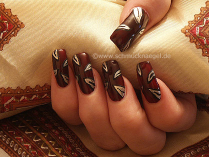  Descripci�n de dise�os para u�as Nail Art Motivo 026