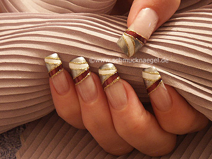  Descripci�n para decorar las u�as Nail Art Motivo 027