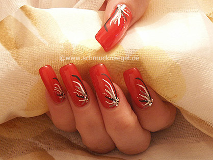  Sch�ne Fingern�gel Anleitung Nailart Motiv 032