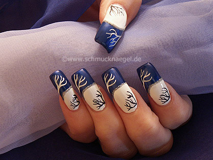  Beschreibung Fingernagel Dekoration Nailart Motiv 038