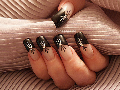  Beschreibung Fingernagel Dekoration Nailart Motiv 048