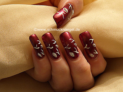  Nageldesign Anleitung f�r die Fingern�gel - Nailart Motiv 101