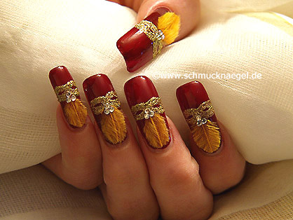  Karneval Maske als Nailart Motiv - Karneval Nailart Motiv 102