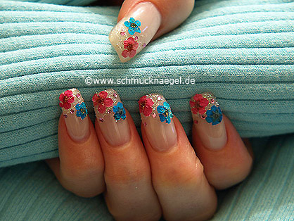  Motivo de primavera con flores secas - Decoraci�n 205