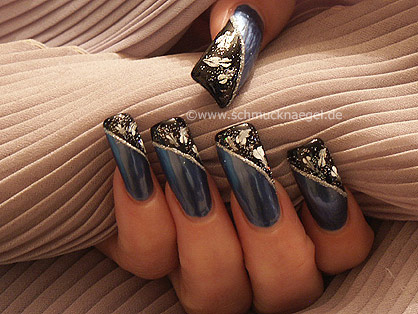  U�as esteticas con esmalte Nail Art Motivo 084