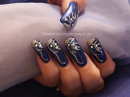  Arte para u�as est�ticas Nail Art Motivo 087