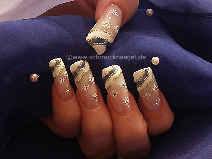  Strasssteine f�r die Nageldekoration - Nailart Motiv 091