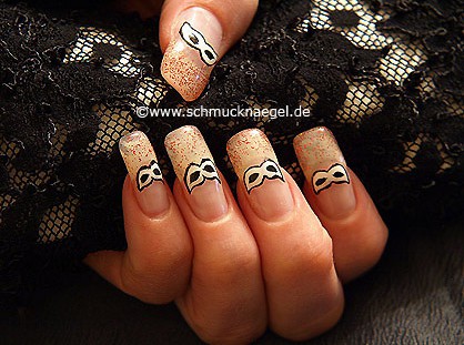 Colour gel motif for carnival