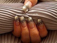3D nail sticker and metallic foil