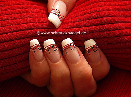 Sheet music for fingernail design