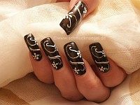 Full cover nail art