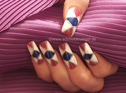 Decoración con rombo