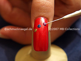 Nailart Liner in der Farbe weiß