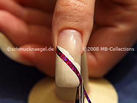 Hologramm-Folie und Schere