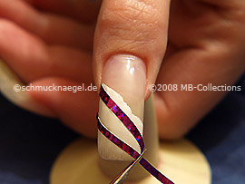 Hologramm-Folie und Schere