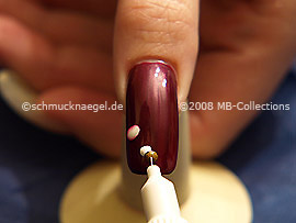 Nailart Pen in der Farbe bronze