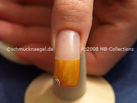 Nailart Bouillons in silber