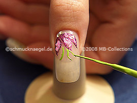 Nailart Liner in der Farbe hellgrün