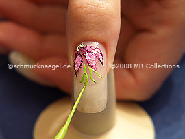 Nailart Liner in der Farbe hellgrün