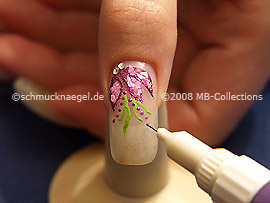 Nailart Pen in der Farbe lila