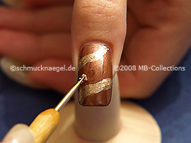 Nailart Bouillons in silber