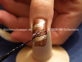 Nailart Liner in der Farbe schwarz