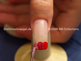 Nagellack in der Farbe rosa