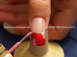 Nagellack in der Farbe rosa