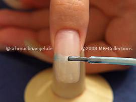 Nailart Pen in der Farbe türkis