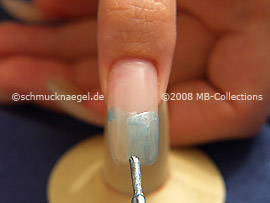 Nailart Pen in der Farbe türkis