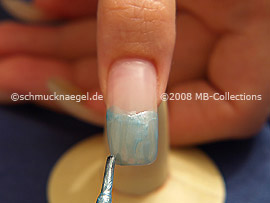 Nailart Pen in der Farbe türkis