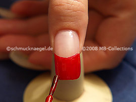 Nailart Pen in der Farbe rot