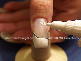 Nailart Pen in der Farbe weiß