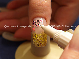 Nailart Pen in der Farbe weiß