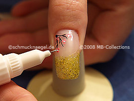 Nailart Pen in der Farbe weiß