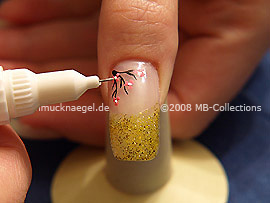 Nailart Pen in der Farbe weiß