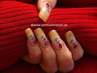 Flugdrache als Fingernagel Motiv
