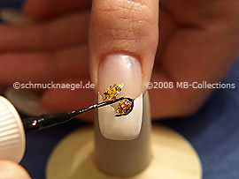 Nailart Liner in der Farbe schwarz
