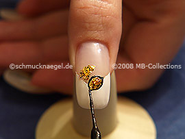 Nailart Liner in der Farbe schwarz