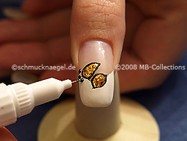 Nailart Pen in der Farbe schwarz