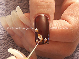 Spot-Swirl oder einen Zahnstocher