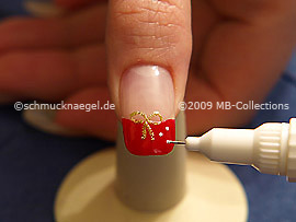 Nailart Pen in der Farbe weiß