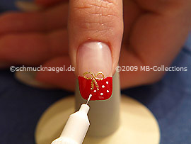 Nailart Pen in der Farbe weiß