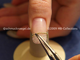 Nailart Perlenkette