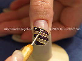 Nailart Shape in Herzform