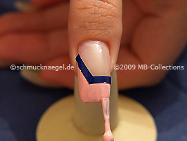 Nagellack in der Farbe rosa