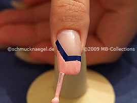 Nagellack in der Farbe rosa