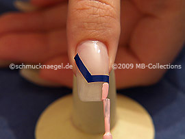 Nagellack in der Farbe rosa