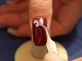 Nailart Sticker und Pinzette