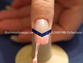 Nagellack in der Farbe rosa